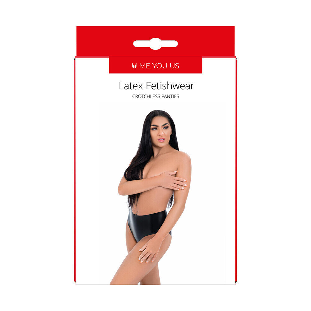 Me You Us Latex Crotchless Panties – Explore Enhanced Intimacy | Discreet UK Shipping
