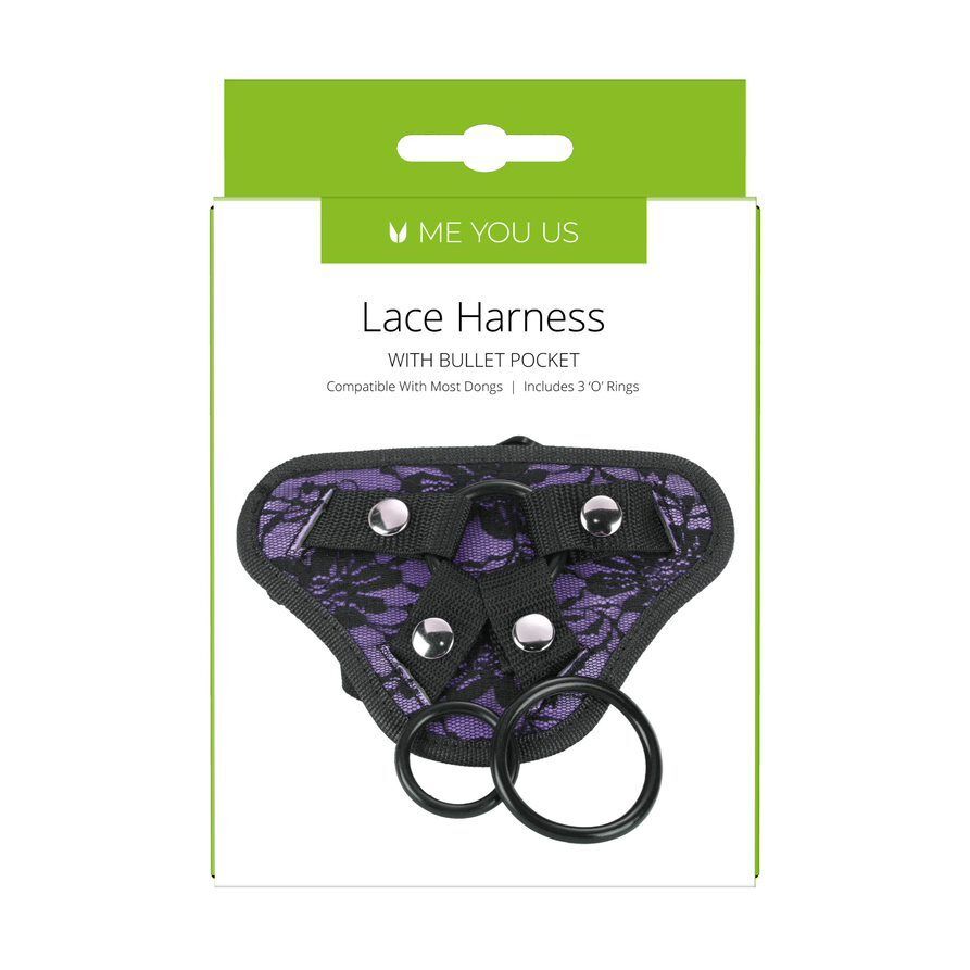 Me You Us Lace Harness With Bullet Pocket – Explore Enhanced Intimacy | Discreet UK Shipping