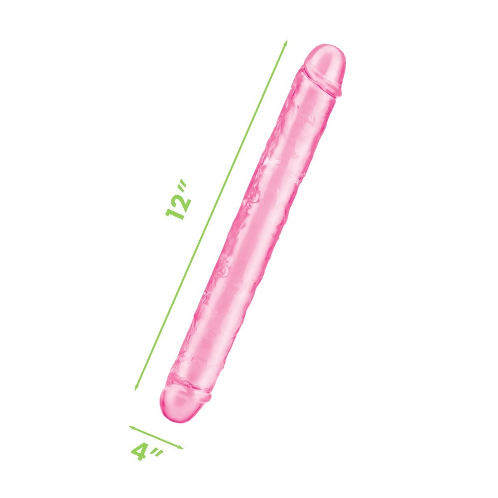 Me You Us Ultra Double Dildo 12 Inches Pink – Explore Enhanced Intimacy | Discreet UK Shipping