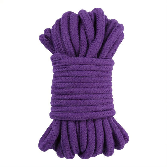 Me You Us Tie Me Up Soft Cotton Rope 10 Metres Purple – product image for adult pleasure and intimacy