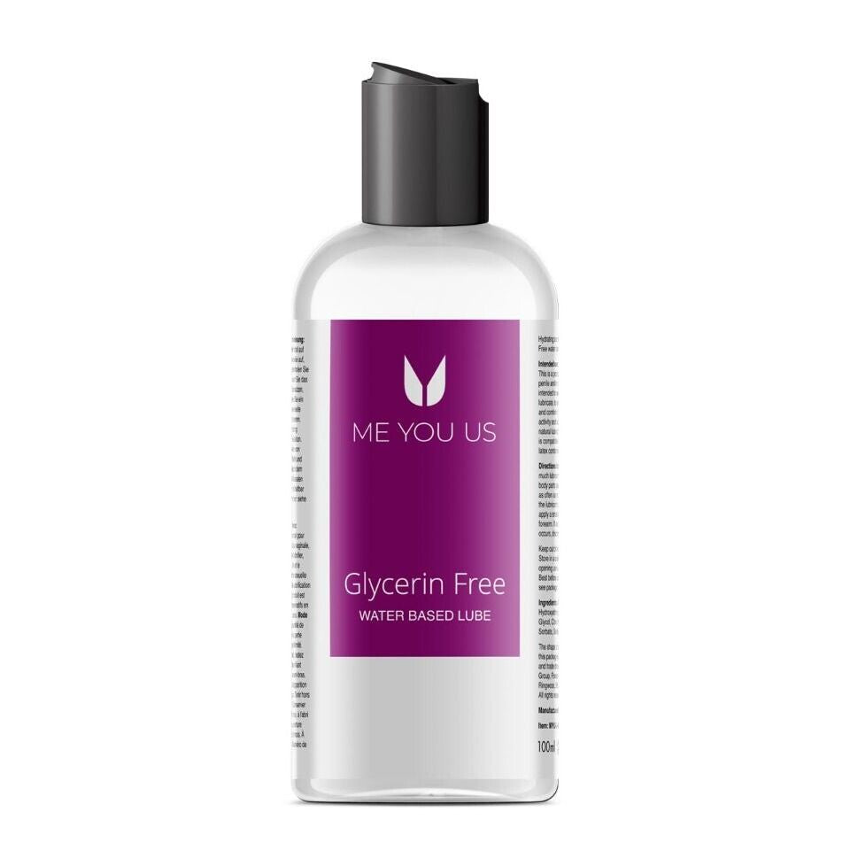 Me You Us Glycerin Free Water Based Lube 100ml – product image for adult pleasure and intimacy