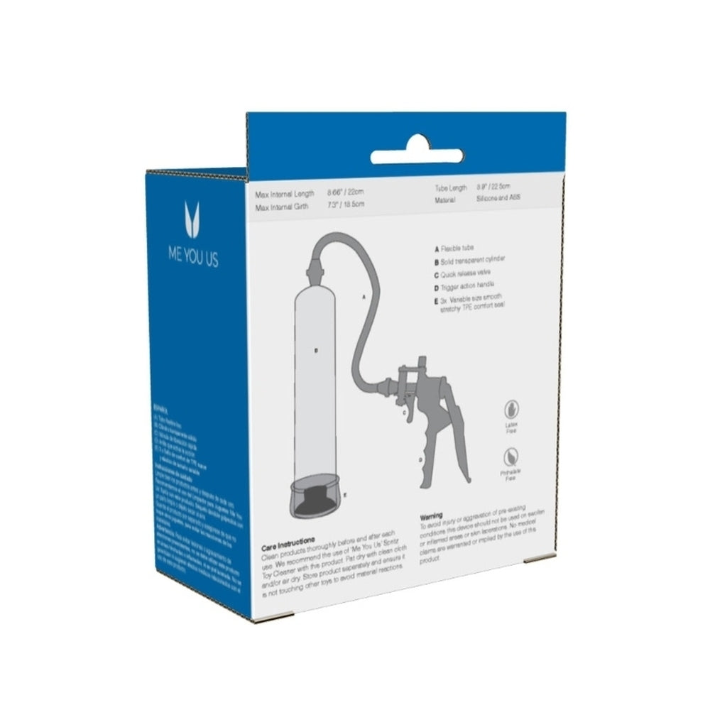 Me You Us X Factor Penis Pump – Explore Enhanced Intimacy | Discreet UK Shipping