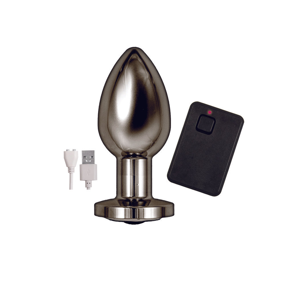 Ass Sation Remote Vibrating Butt Plug Black – Explore Enhanced Intimacy | Discreet UK Shipping