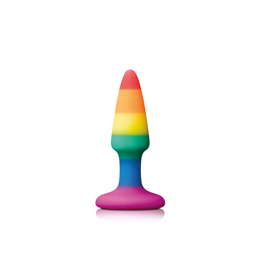 Pride Pleasure Plug Rainbow Mini – product image for adult pleasure and intimacy