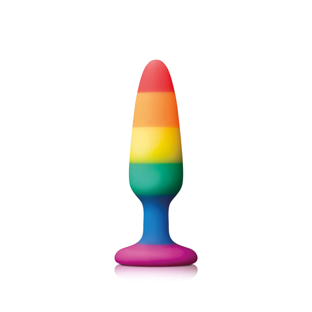 Pride Pleasure Plug Rainbow Small – product image for adult pleasure and intimacy