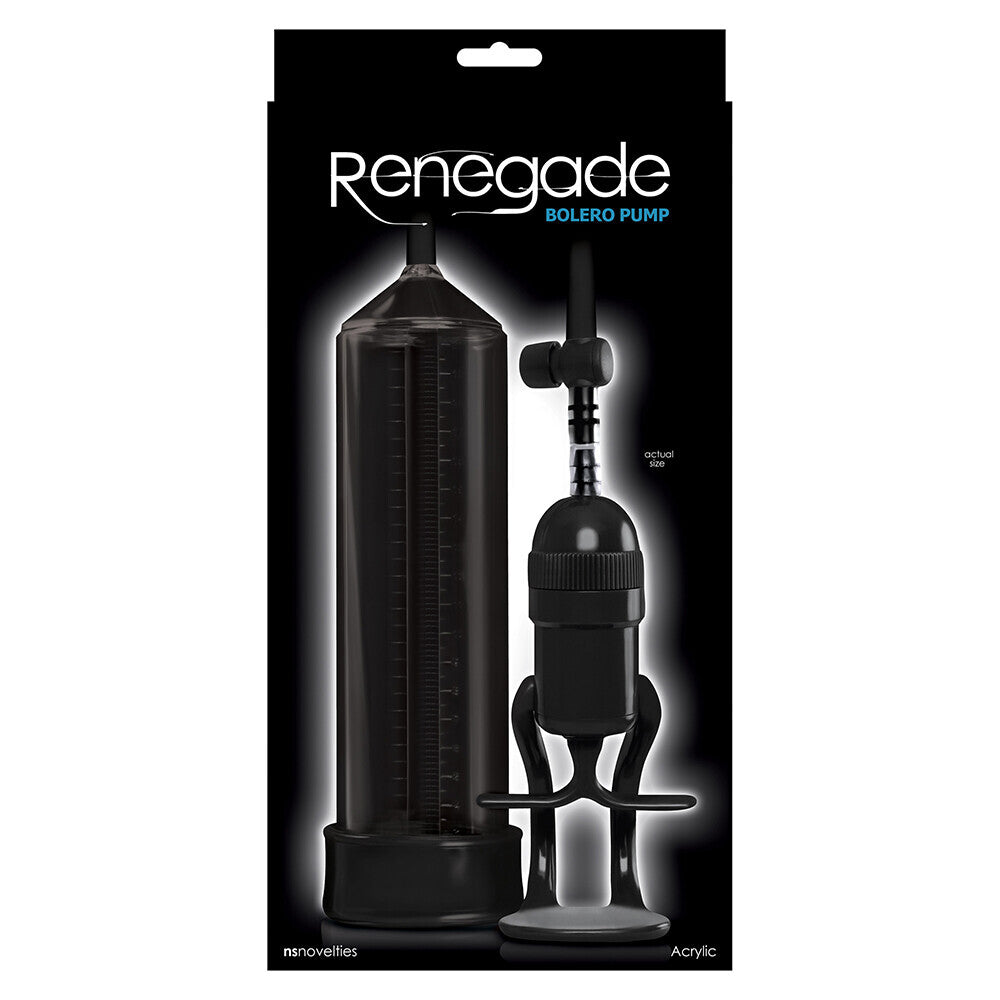 Renegade Bolero Pump Black – Explore Enhanced Intimacy | Discreet UK Shipping