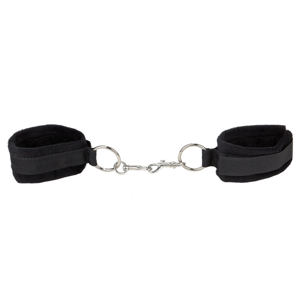 Ouch Velcro Black Cuffs For Hands And Ankles – product image for adult pleasure and intimacy