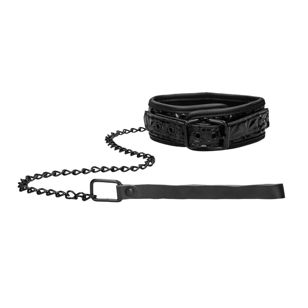 Ouch Luxury Collar With Leash – product image for adult pleasure and intimacy