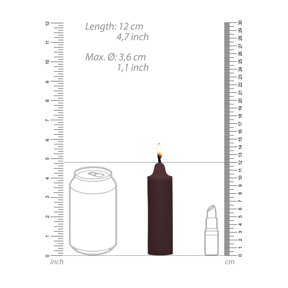 Ouch Wax Play Candle Chocolate Scented – Explore Enhanced Intimacy | Discreet UK Shipping