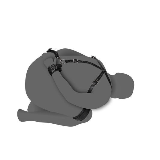 Body Harness with High and Hand Cuffs – product image for adult pleasure and intimacy
