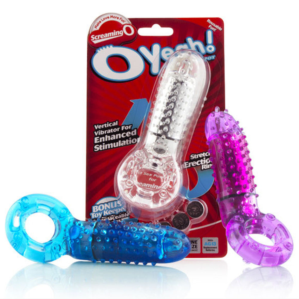 Screaming O Yeah Vibrating Cock Ring – Explore Enhanced Intimacy | Discreet UK Shipping