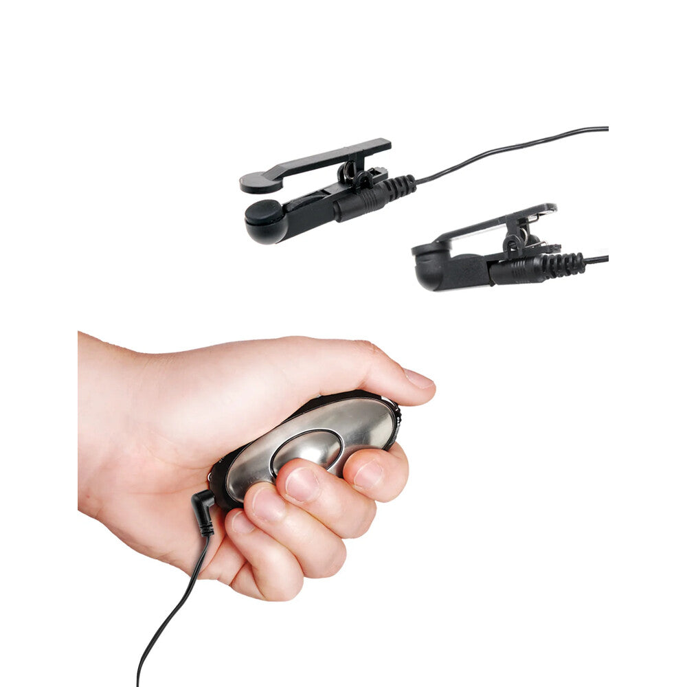 Fetish Fantasy Series Shock Therapy Nipple Clamps – product image for adult pleasure and intimacy