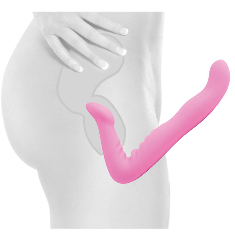 Fetish Fantasy Elite Strapless Strap On 8 Inch Pink – Explore Enhanced Intimacy | Discreet UK Shipping
