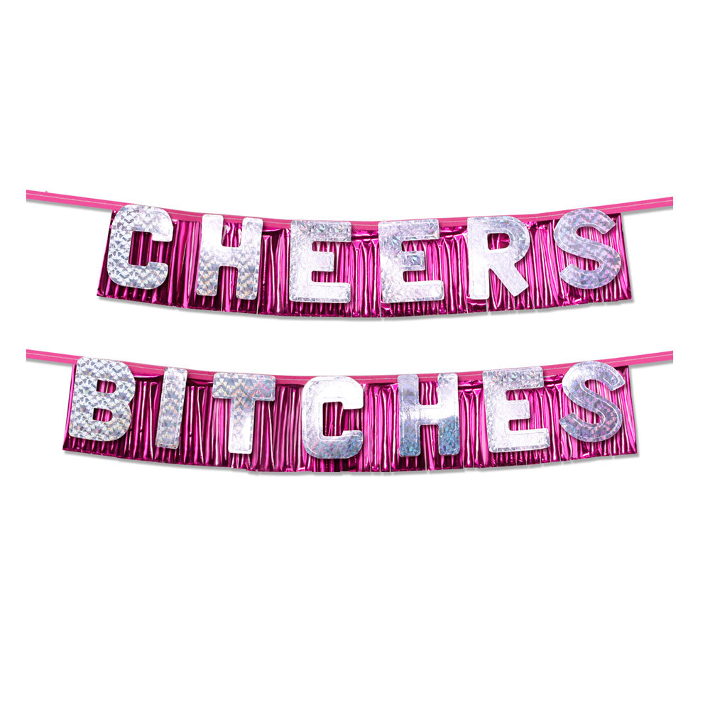Bachelorette Party Favors Cheers Bitches Party Banner – product image for adult pleasure and intimacy