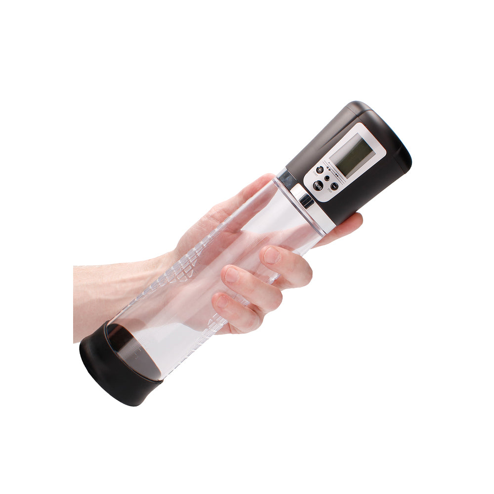 Premium Rechargeable Automatic LCD Penis Pump – Explore Enhanced Intimacy | Discreet UK Shipping