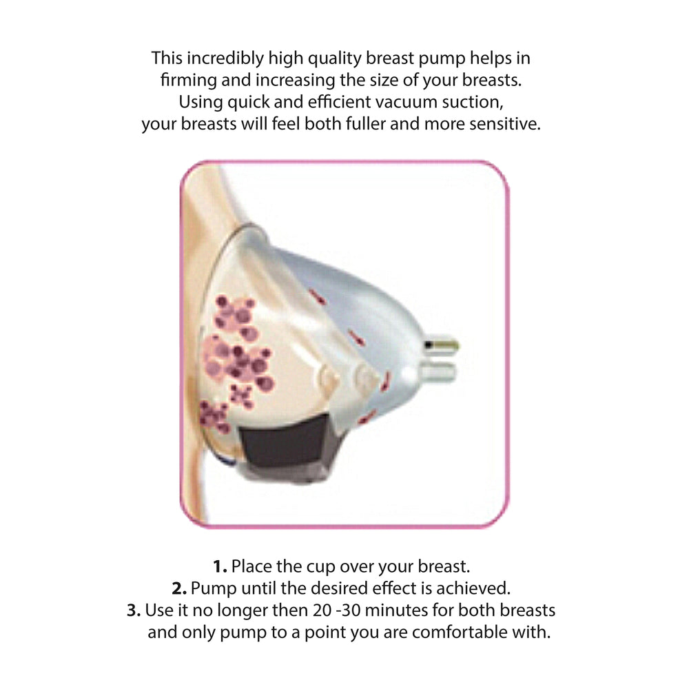 Pumped Breast Pump Medium Rose Gold – Explore Enhanced Intimacy | Discreet UK Shipping