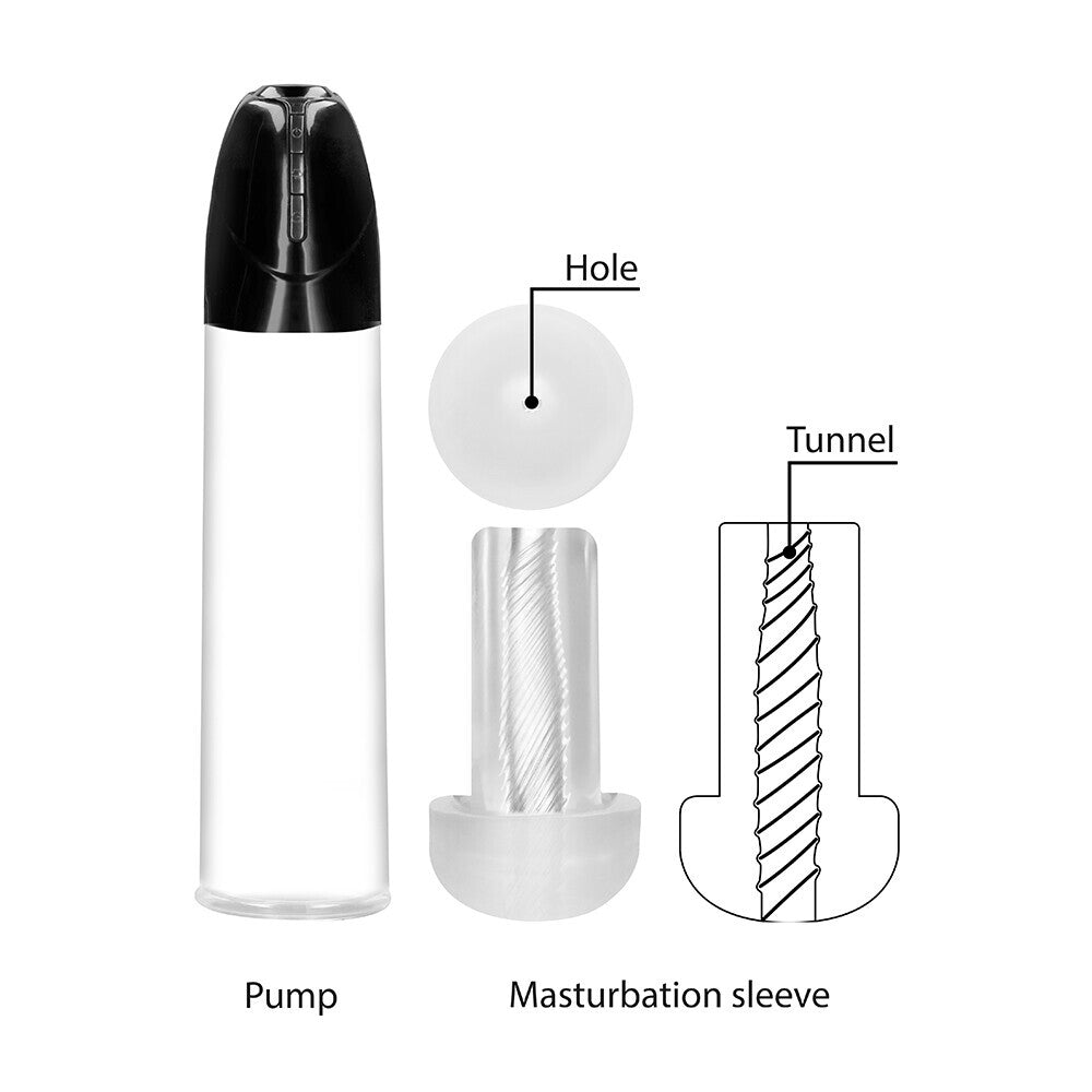 Pumped Rechargeable Smart Cyber Pump – Explore Enhanced Intimacy | Discreet UK Shipping