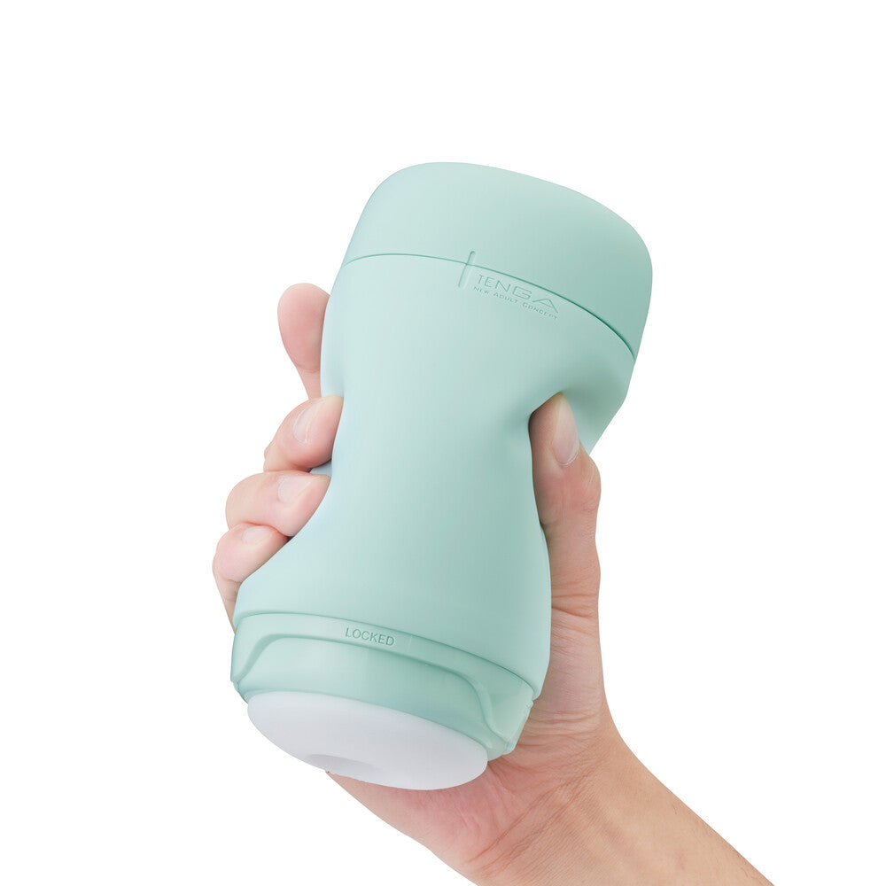 Tenga Puffy Mint Green Masturbator – product image for adult pleasure and intimacy