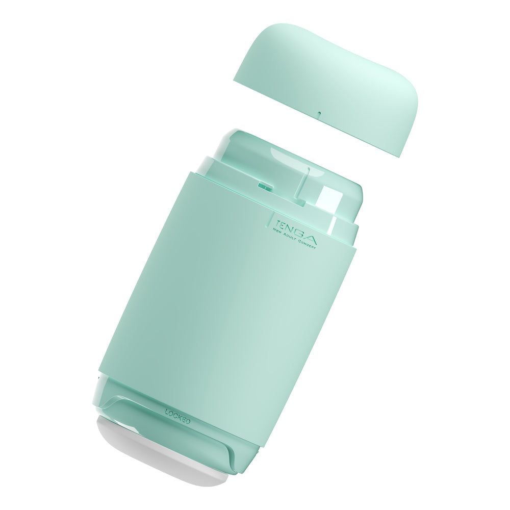 Tenga Puffy Mint Green Masturbator – Explore Enhanced Intimacy | Discreet UK Shipping