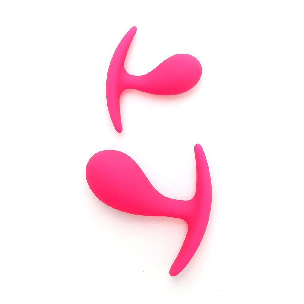 Copenhagen Pink Duo Anal Plug Set – Explore Enhanced Intimacy | Discreet UK Shipping