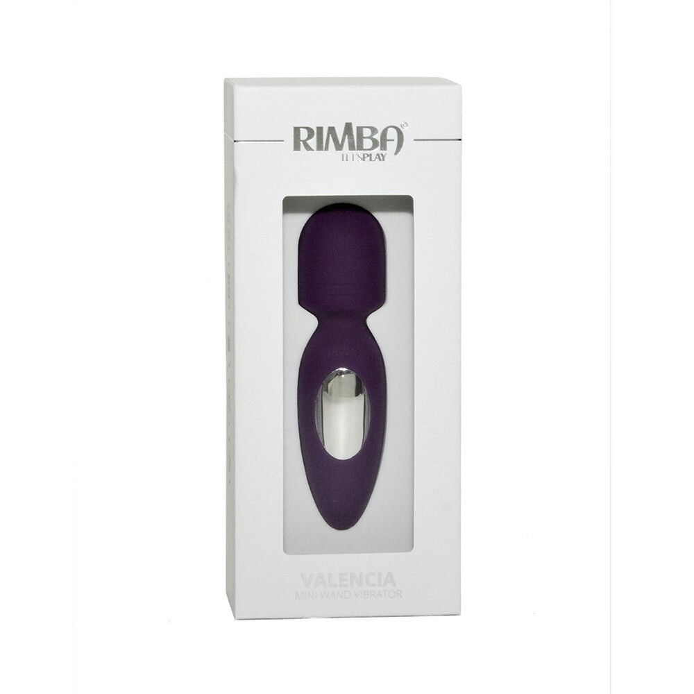 Rimba Valencia Mini Wand Vibrator Purple – Powerful Rechargeable Vibrator for Intense Pleasure | UK Exclusive
