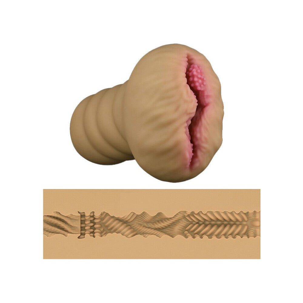 Lovetoy Aliens Pie Number 1 Masturbator Flesh Pink – product image for adult pleasure and intimacy