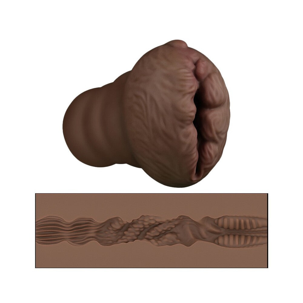 Lovetoy Aliens Pie Number 3 Masturbator Flesh Brown – product image for adult pleasure and intimacy