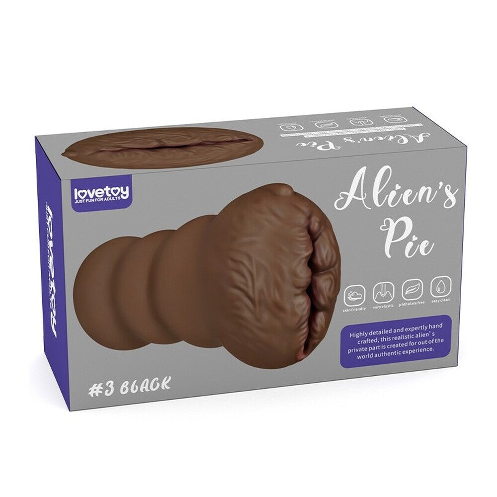 Lovetoy Aliens Pie Number 3 Masturbator Flesh Brown – Explore Enhanced Intimacy | Discreet UK Shipping