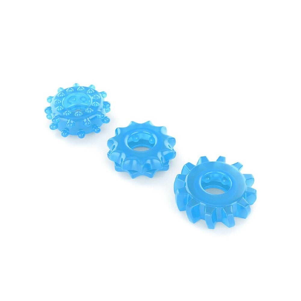 Lovetoy Glow In The Dark Lumino Play Cock Rings X3 – product image for adult pleasure and intimacy