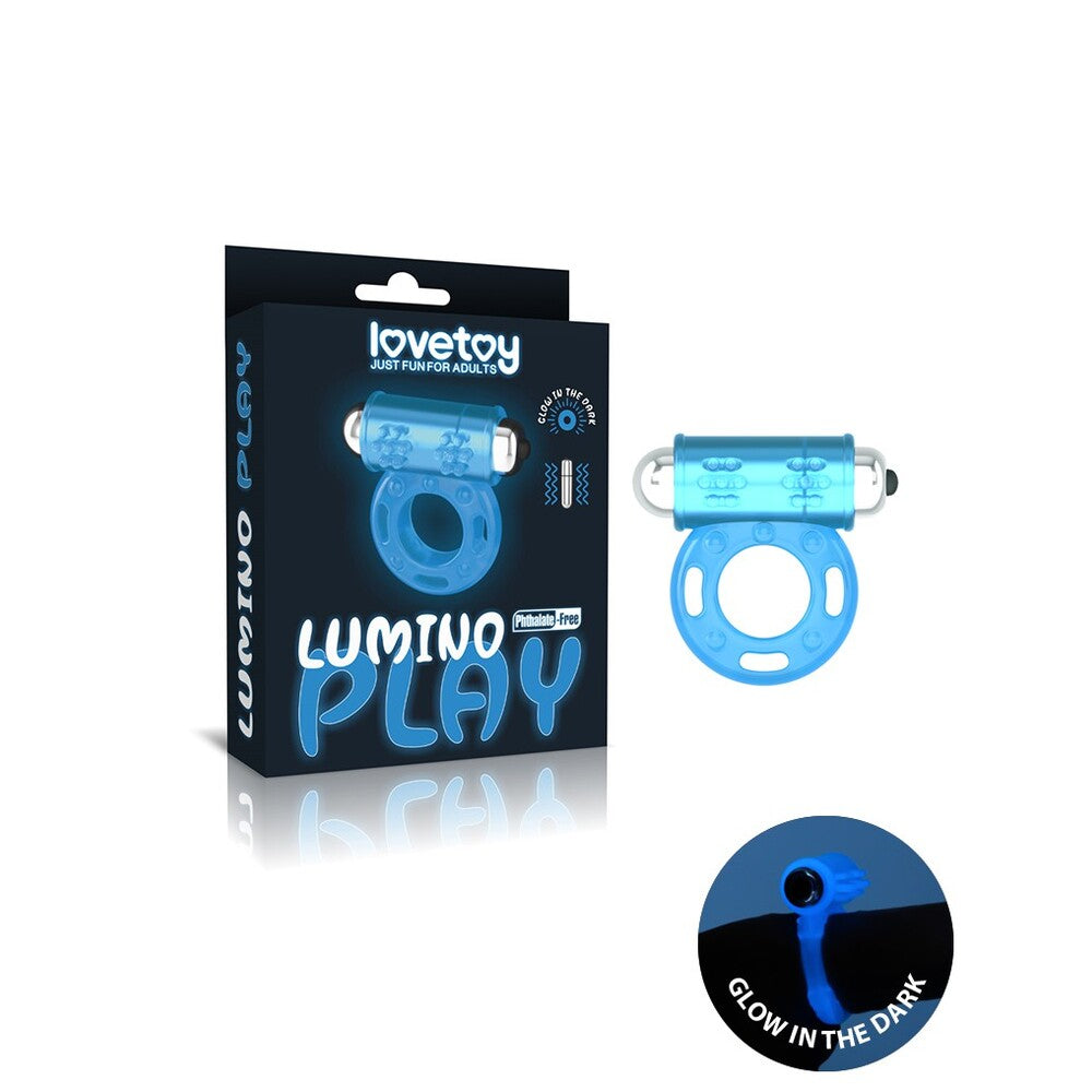Lovetoy Glow In The Dark Lumino Play Cock Ring – Explore Enhanced Intimacy | Discreet UK Shipping