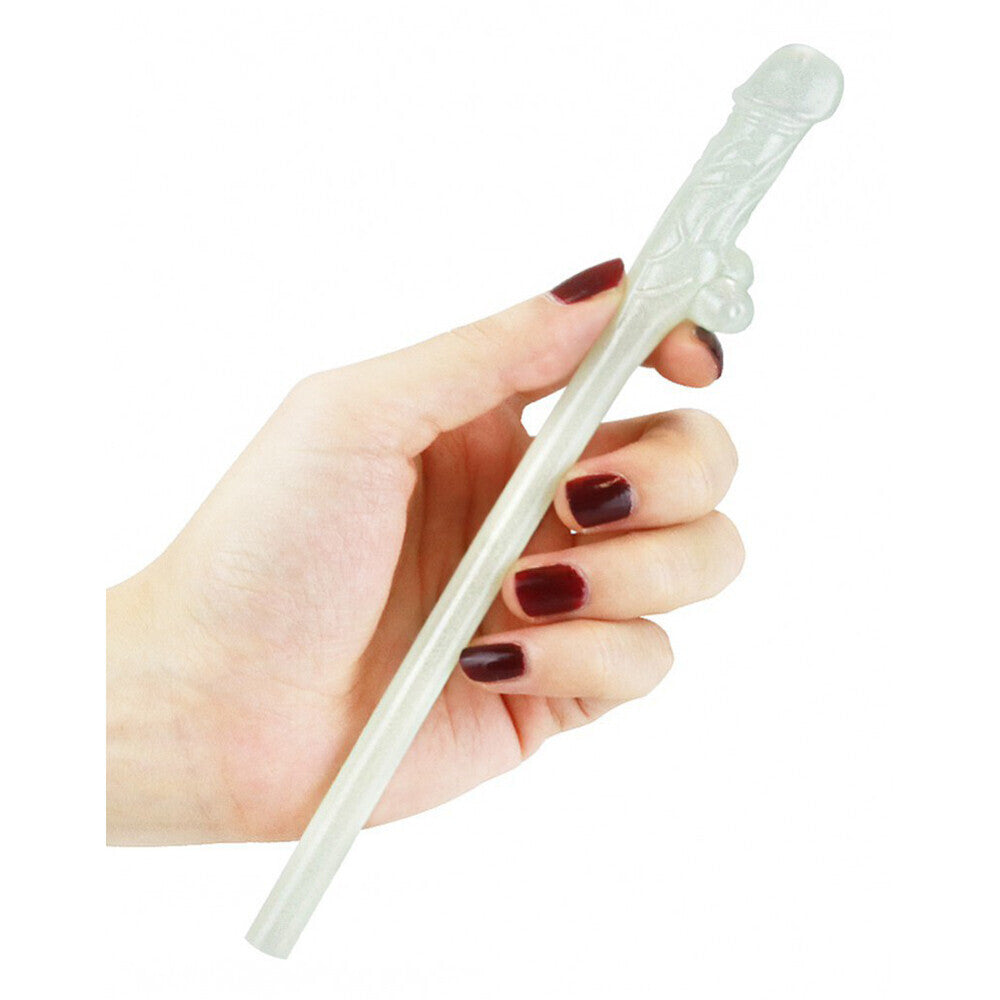 Lovetoy Pack Of 9 Willy Straws Glow In The Dark – Explore Enhanced Intimacy | Discreet UK Shipping