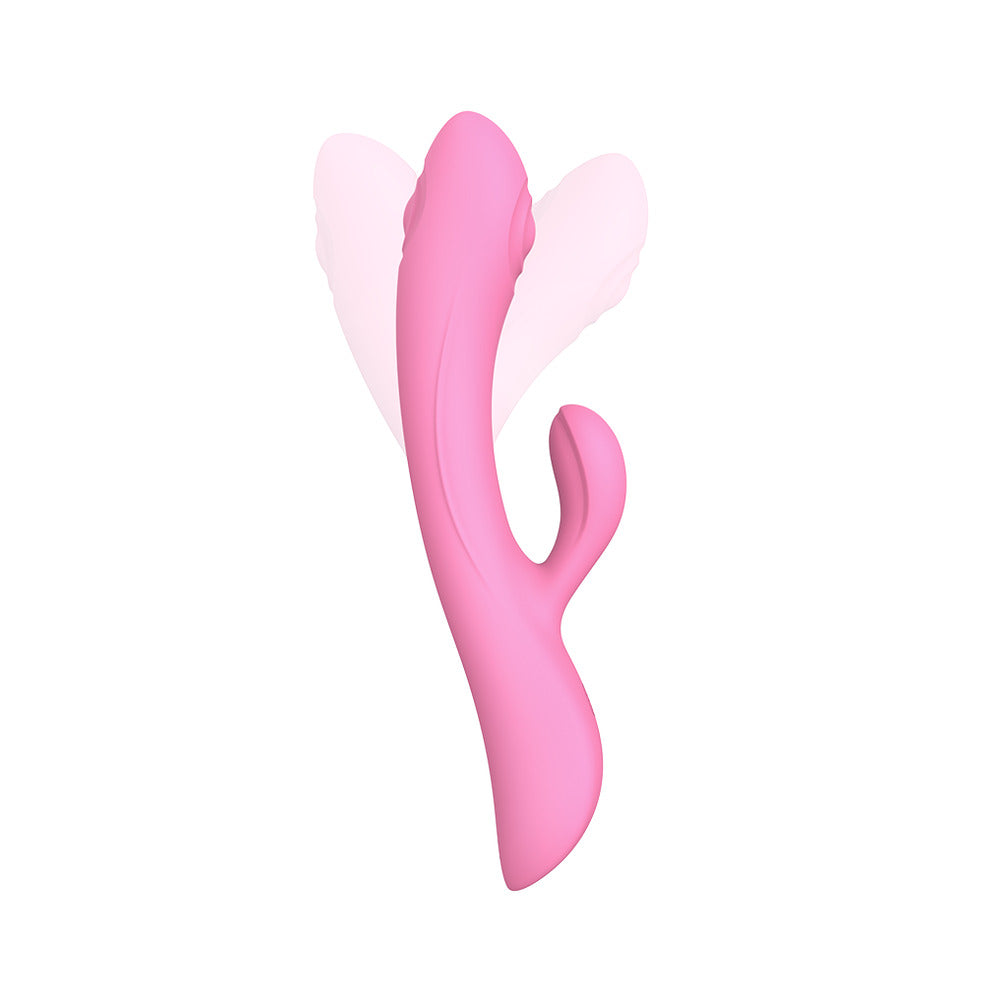 Love To Love Bunny And Clyde Tapping Rabbit Vibrator Pink – Powerful Rechargeable Vibrator for Intense Pleasure | UK Exclusive