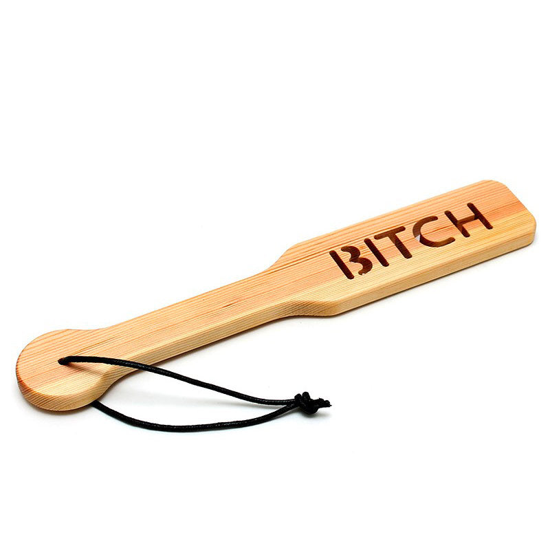 Wooden Bitch Paddle – Explore Enhanced Intimacy | Discreet UK Shipping