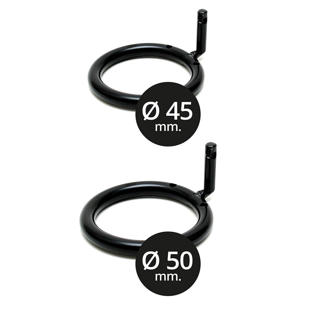 Black Metal Male Chastity Device With Padlock – Explore Enhanced Intimacy | Discreet UK Shipping