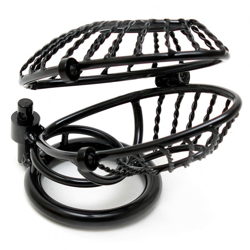 Opening Metal Male Chastity Device With 2 Padlocks – Explore Enhanced Intimacy | Discreet UK Shipping