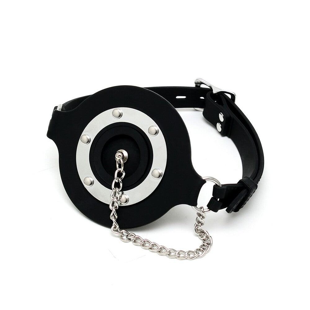 Mouth Gag With Opening And Stopper – Explore Enhanced Intimacy | Discreet UK Shipping