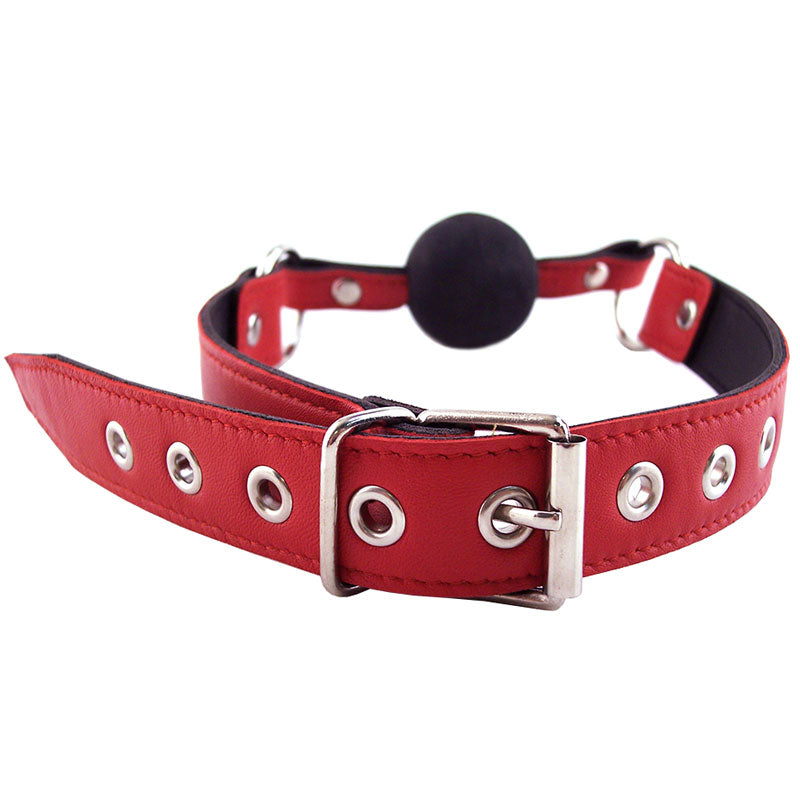 Rouge Garments Ball Gag Red – Explore Enhanced Intimacy | Discreet UK Shipping