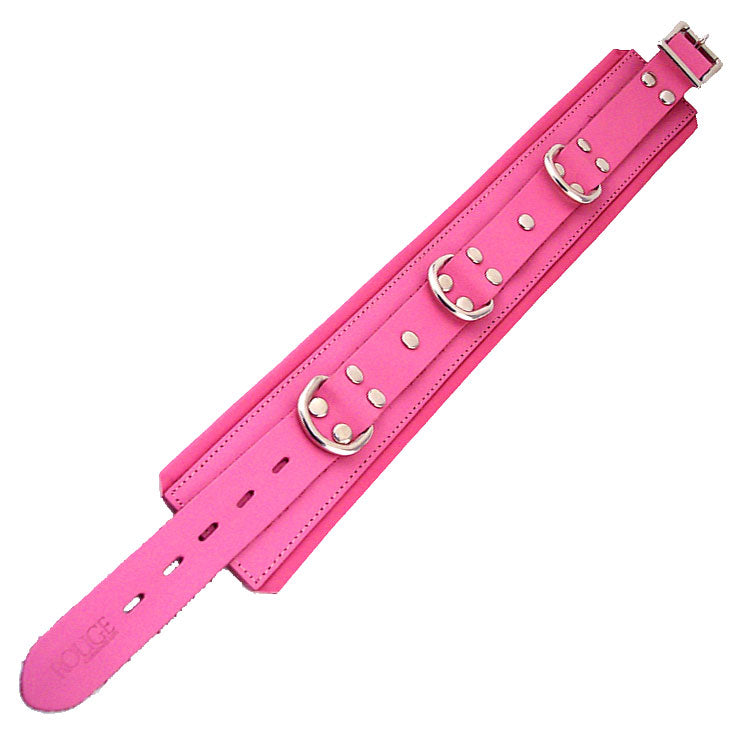Rouge Garments Pink Padded Collar – product image for adult pleasure and intimacy