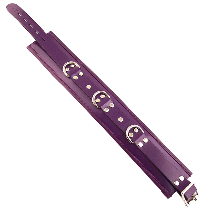 Rouge Garments Purple Padded Collar – product image for adult pleasure and intimacy