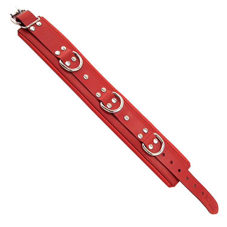 Rouge Garments Red Padded Collar – product image for adult pleasure and intimacy