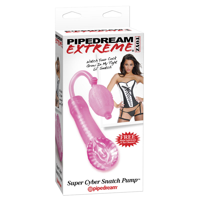 Pipedream Extreme Super Cyber Snatch Pump Masturbator – Explore Enhanced Intimacy | Discreet UK Shipping