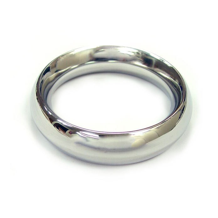 Rouge Stainless Steel Doughunt Cock Ring 45mm – Explore Enhanced Intimacy | Discreet UK Shipping