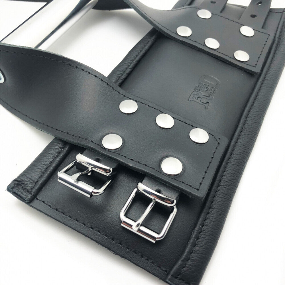Deluxe Leather Suspension Handcuffs – Explore Enhanced Intimacy | Discreet UK Shipping