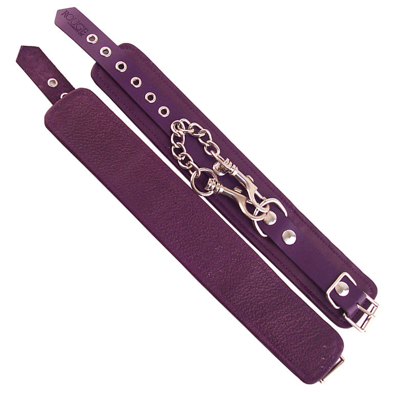 Rouge Garments Ankle Cuffs Purple – product image for adult pleasure and intimacy