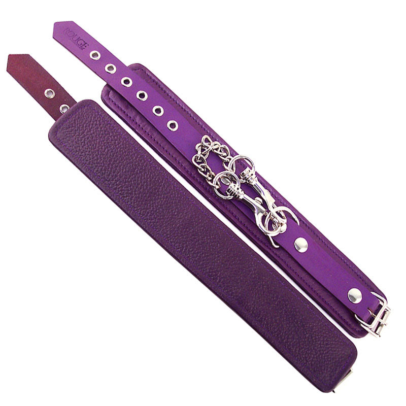 Rouge Garments Wrist Cuffs Purple – product image for adult pleasure and intimacy