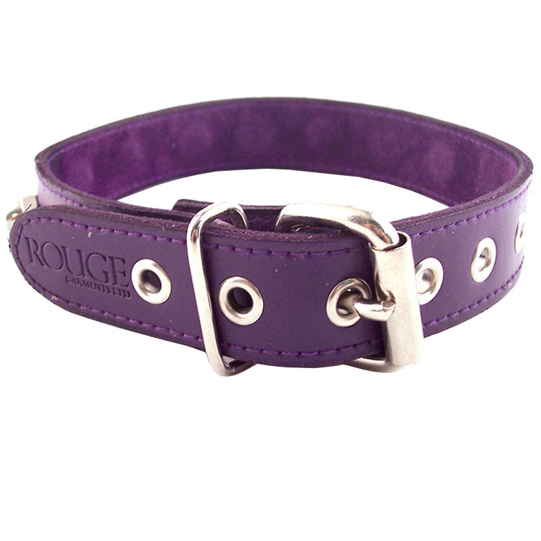Rouge Garments Purple Nut Collar – Explore Enhanced Intimacy | Discreet UK Shipping