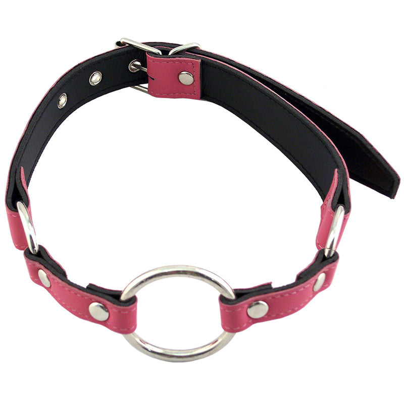 Rouge Garments O Ring Gag Pink – product image for adult pleasure and intimacy