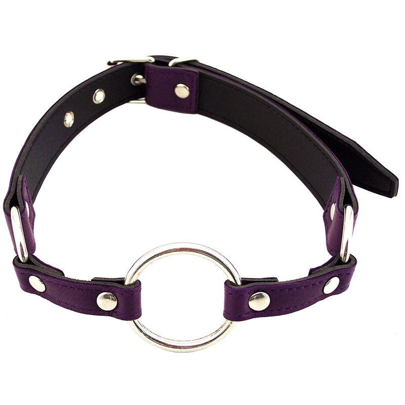 Rouge Garments O Ring Gag Purple – product image for adult pleasure and intimacy