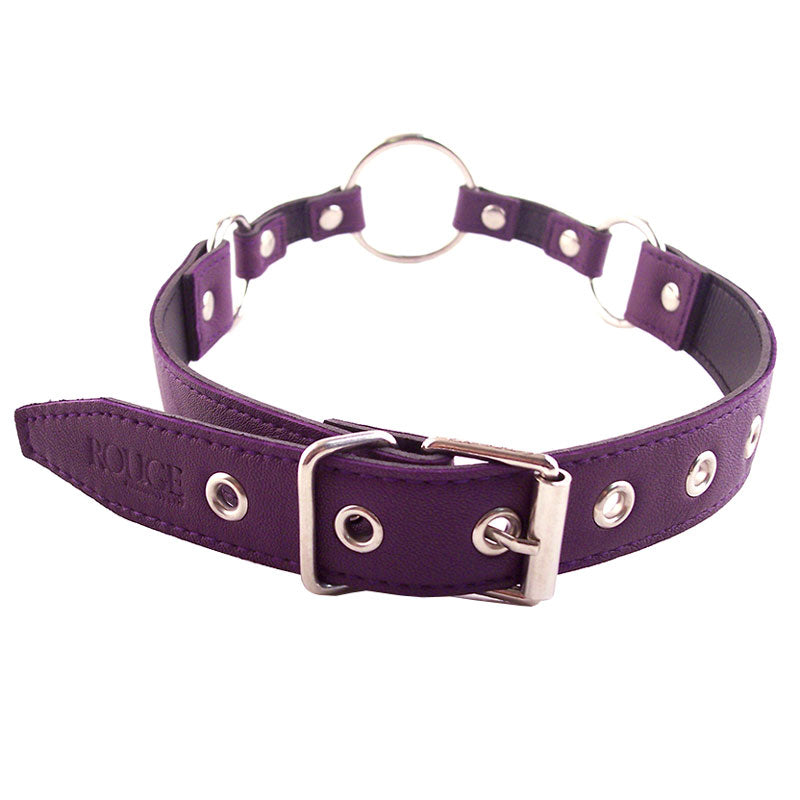 Rouge Garments O Ring Gag Purple – Explore Enhanced Intimacy | Discreet UK Shipping