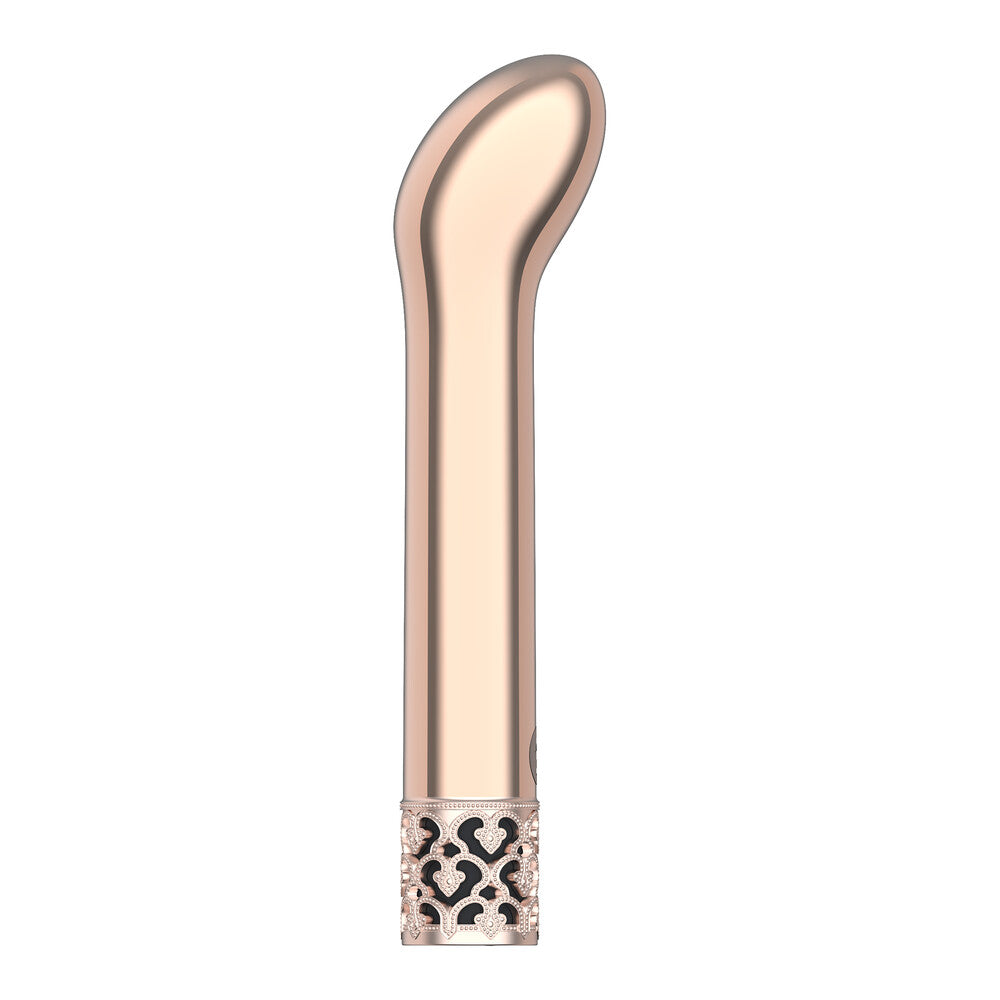 Royal Gems Jewel Rechargeable G Spot Bullet Rose Gold – product image for adult pleasure and intimacy